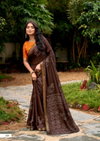Scarlet By Sr Silk Self With Jeqard Border Saree Wholesalers In Delhi